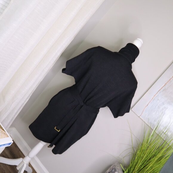 Clearance Sale |  STELLA MCCARTNEY Turtleneck Mini Dress Size: M | Gray - Picture 9 of 13